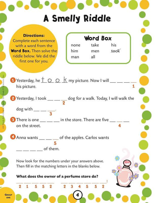 100 Words Kids Need to Read by 2nd Grade Paperback